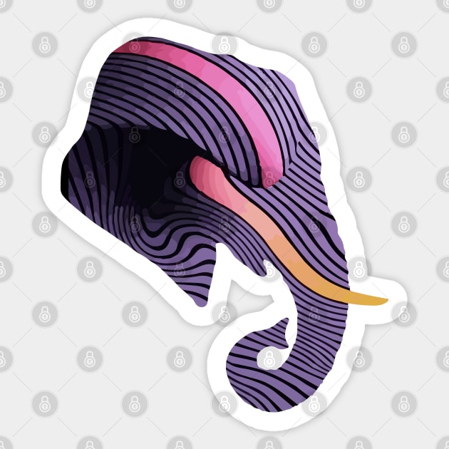 Currents Elephant Sticker by AJ